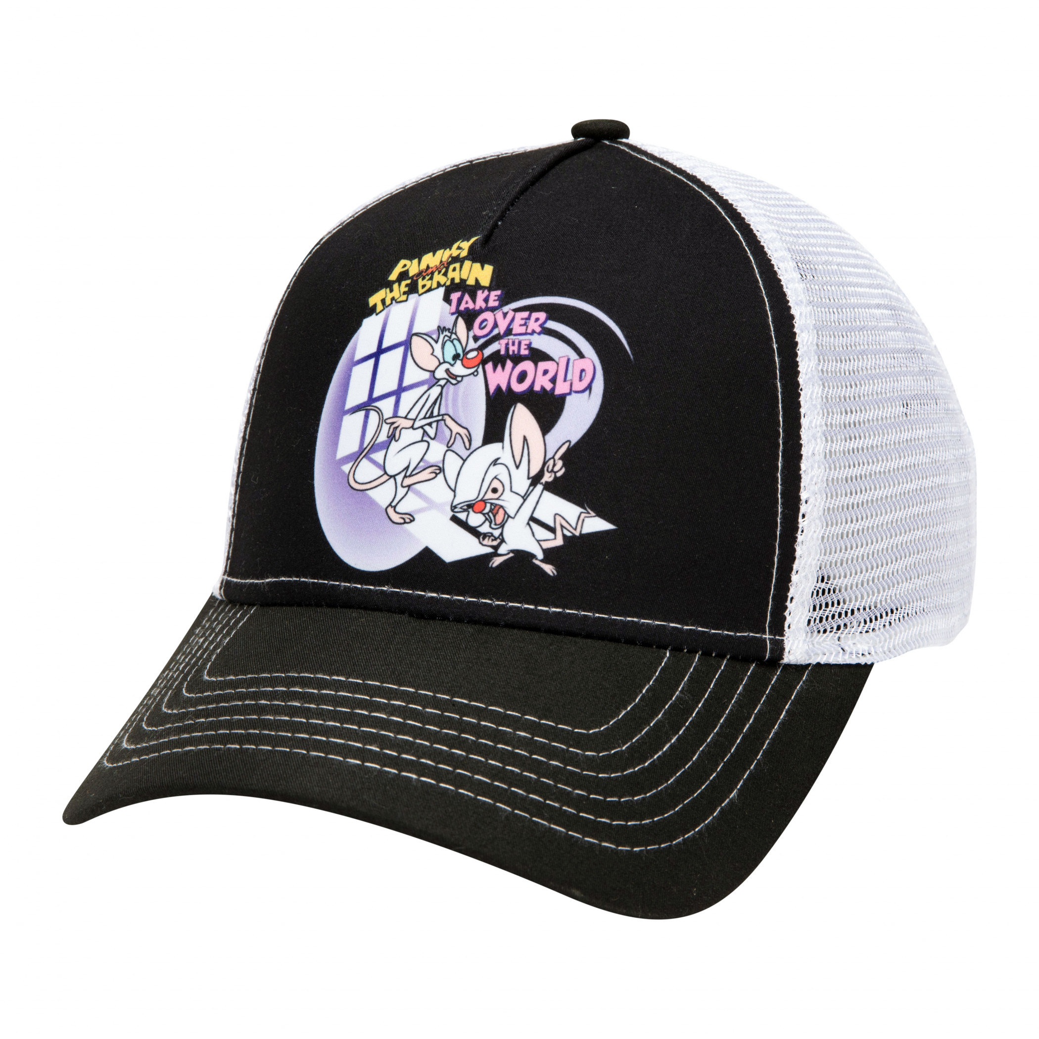 Pinky and The Brain Take Over The World Adjustable Hat